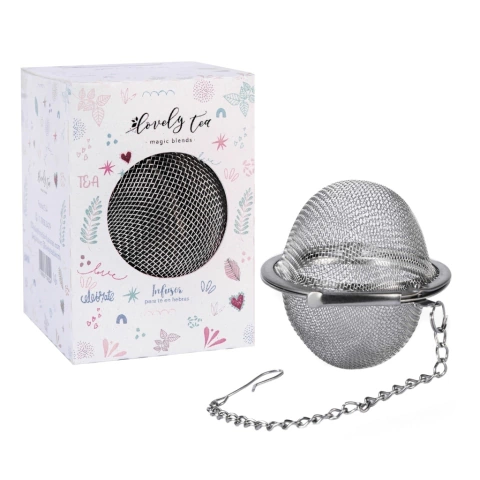 INFUSOR METÁLICO PLATEADO