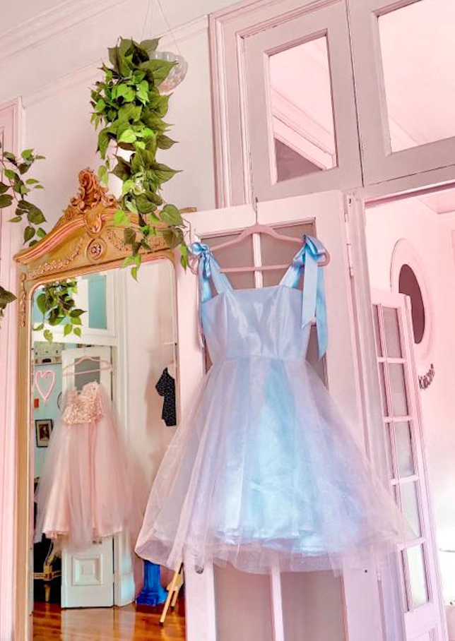 PRE-VENTA ~ VESTIDO ALICE ~ TULLE GLITTER & ORGANZA