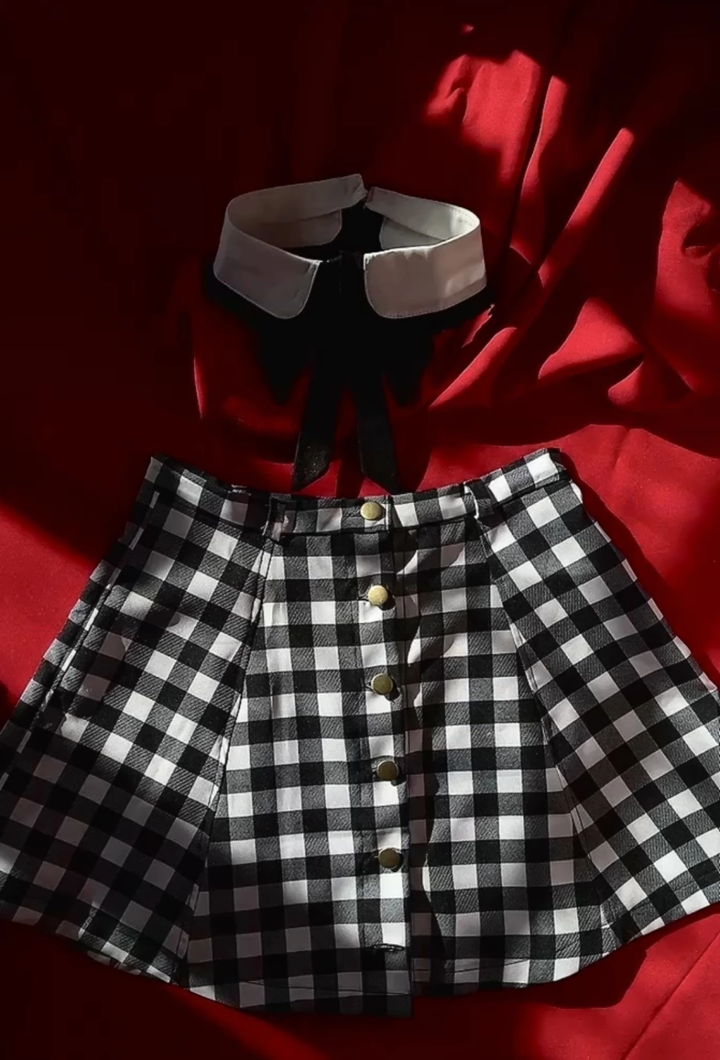 FALDA MARGOT ~ ROJO, AZUL O NEGRO