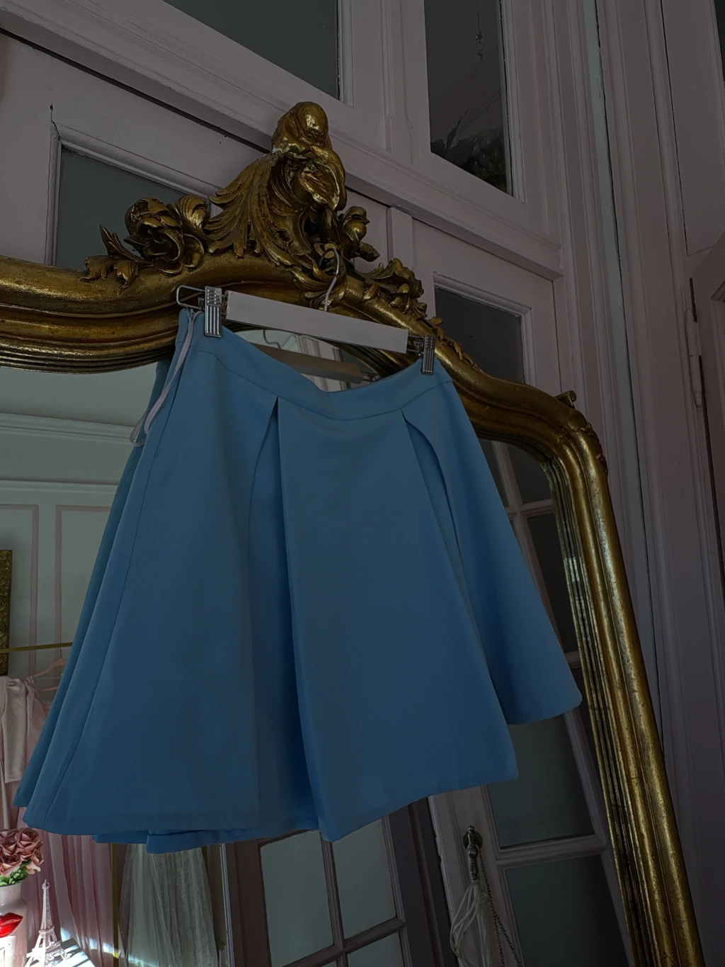 MUESTRA FALDA AMOUR ~ CELESTE