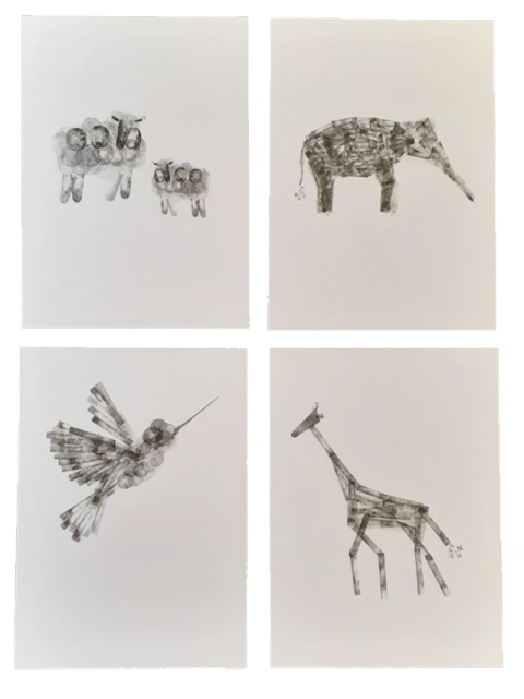 Envelope Bichos Tipográficos [PÔSTER A5]