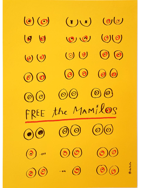 Free the mamilos [PÔSTER A4]