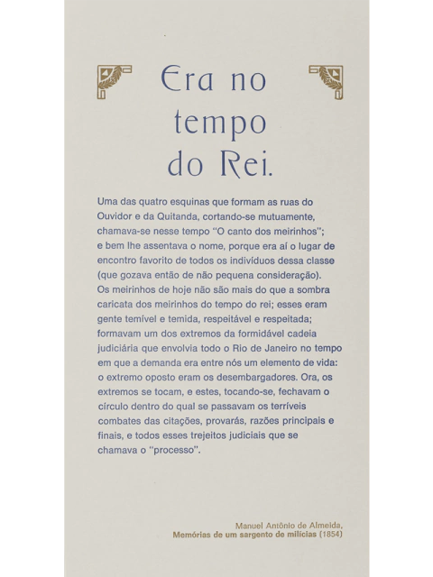 Grandes Começos - Manuel Antônio de Almeida [PÔSTER]