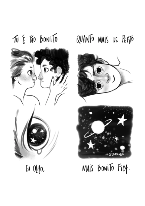 Tu é tão bonito [PÔSTER A4]