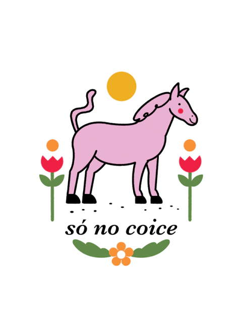 Só no coice [Pôster A5]