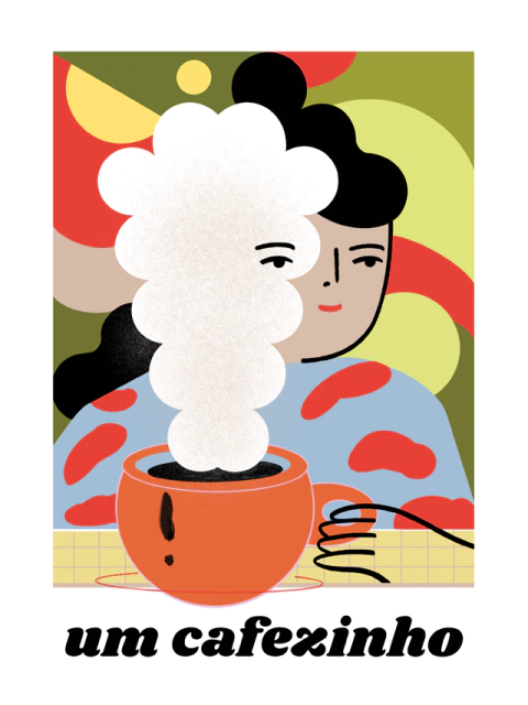 Um cafézinho [Pôster A4]