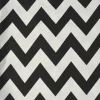 Tela Brin Chevron Negro - Venta de Telas Online
