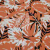 Tela Fibrana Hojas 9017 - Tienda de Telas Online