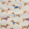 Tela Gabardina Animales Salchichas 574 - Venta de Telas Online