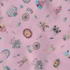 Tela Gabardina Animales Rosa 599 - Venta de Telas Online