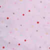 Tela Gabardina Lunares Rosa 310 - Venta de Telas Online