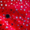 Comprar Telas por Metro - Organza Objetos Estrellas 902