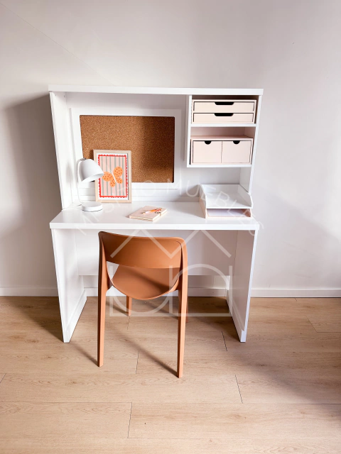 Escritorio Recto Mar Con Alzada alta - comprar online