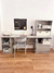 Escritorio Mar c/ Cajonera con ruedas + Módulo Columna Prof c/ zócalo + Modulo Estante + 1/2 Módulo Estante Prof + 1/2 Modulo Cajón c/ zócalo - tienda online