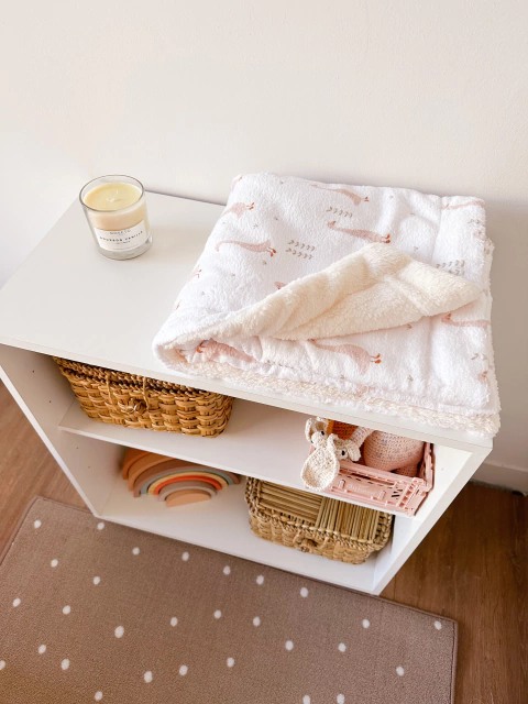 Manta Polar y Cordero Gansos