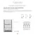 Imagen de CAVA WINEFROZ WIFI LUXURY EDITION PARA 46 BOTELLAS - DOBLE TEMPERATURA
