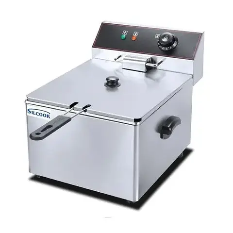 Freidora electrica industrial Silcook11 litros HEF11L