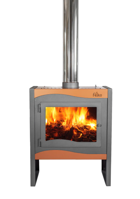 Calefactor Ñuke Wichi 70 (cobre, negro o plata)