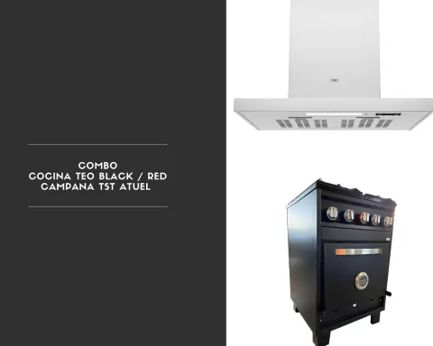 Cocina Teo + Campana TST Atuel