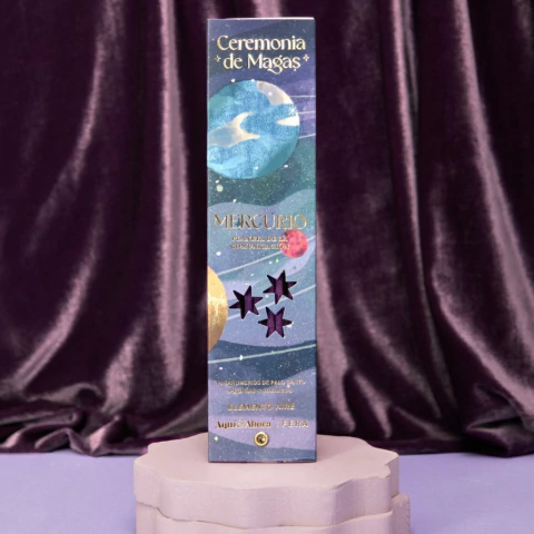 Sahumerio Mercurio - Peonías & hibiscus - comprar online