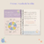Agenda A5 sem. a la vista Flores - tienda online