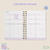 Agenda A5 sem. a la vista El Ermitaño - tienda online