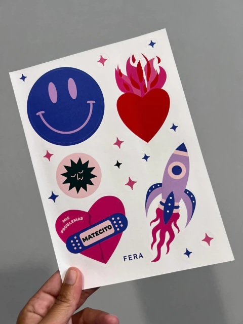 Plancha de stickers - REGALO