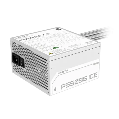 Fuente GIGABYTE P550S 550W 80 PLUS Silver Blanca