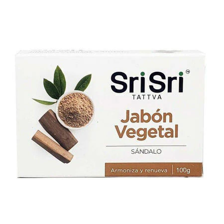 Jabon vegetal sandalo - 100 gr - Sri sri
