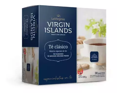 Té clasico - 50 saquitos - La Virginia