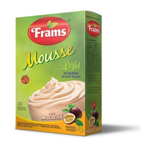 Mousse Sabor Maracuya - 30 Gr - Frams