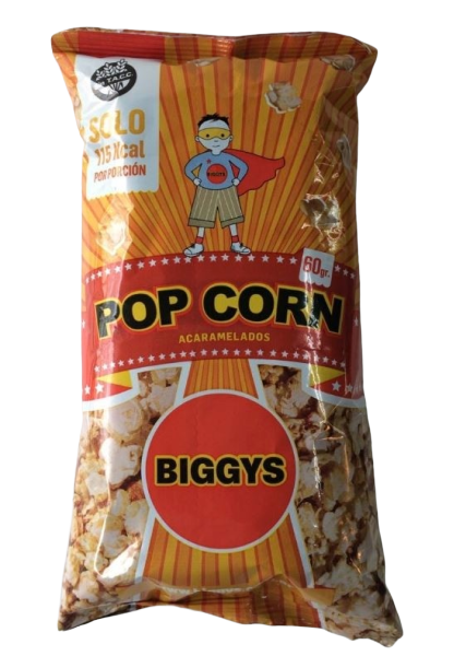 Pop Corn Acaramelados - 60 gr - Biggys