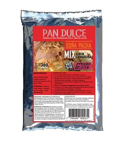 Premezcla Para Pan Dulce - 380 Gr - Doña Pacha