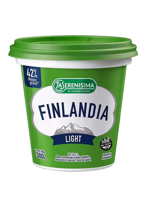 Queso Untable Light - 290 Gr - Finlandia La Serenisima