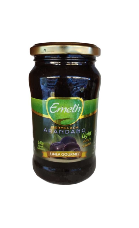 Mermelada Light De Arandano - 390 Gr - Emeth