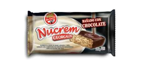 Alimento A Base De Mani Con Chocolate - 20 Gr - Nucrem