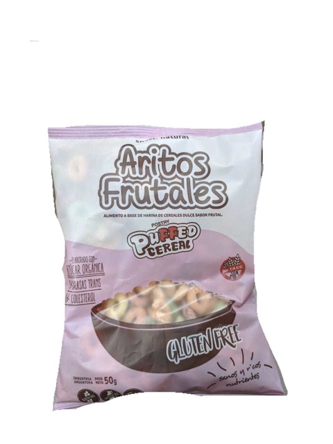 Aritos Frutales - 50 Gr - Puffed yin yang