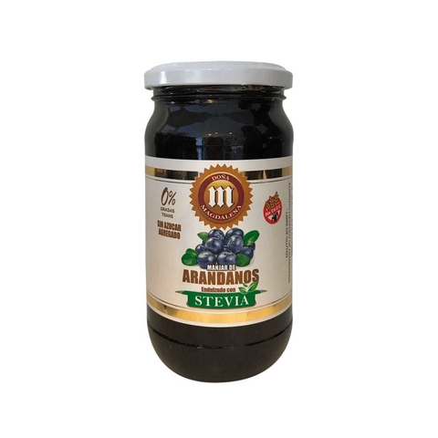 Mermelada De Arandanos Con Stevia - 400 Gr - Doña Magdalena