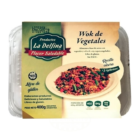 Wok De Vegetales - 400 Gr - La Delfina (congelado)
