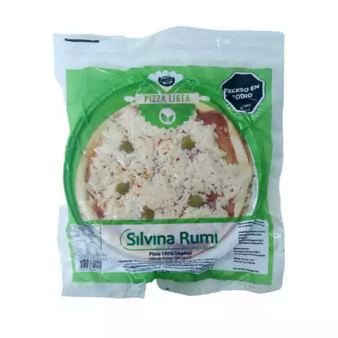Pizza 100% Vegetal - Silvina Rumi (congelado)