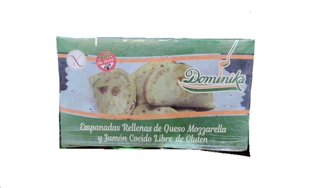 Empanadas Rellenas Con Queso Muzarella Y Jamon Cocido - Dominika (congelado)