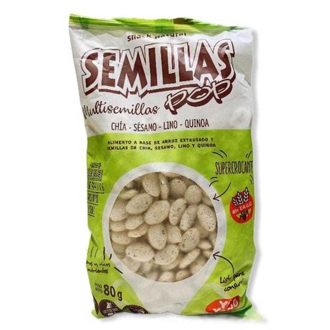 Snack Integral Multisemillas semillas pop - 80 Gr - Yin Yang