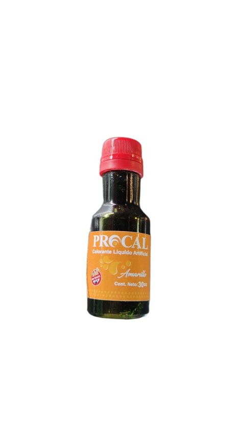 Colorante Liquido Artificial Amarillo - 35 cc - Procal