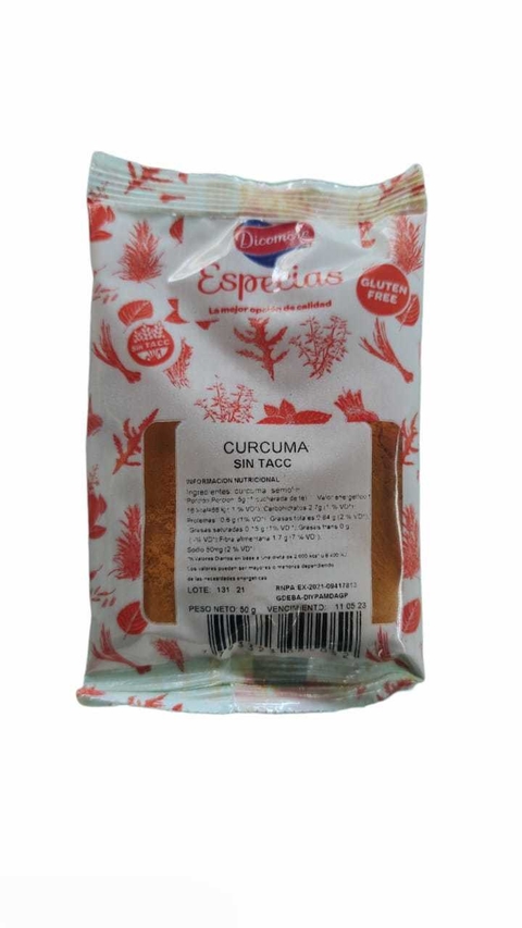 Curcuma - 50 Gr - Dicomere