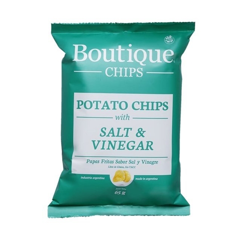 Papas Fritas Sabor Sal Y Vinagre - 65 Gr - Boutique Chips