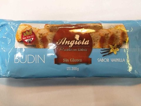 Budin Sabor De Vainilla 200Gr Angiola