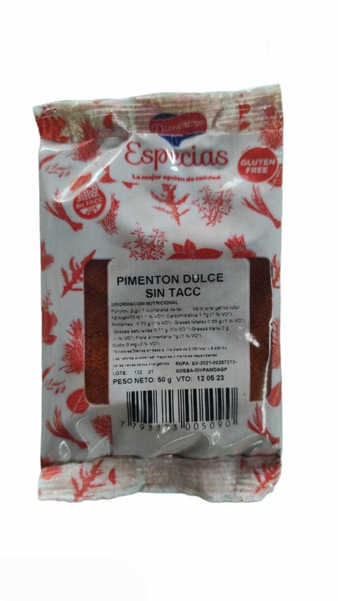 Pimenton Dulce - 50 Gr - Dicomere