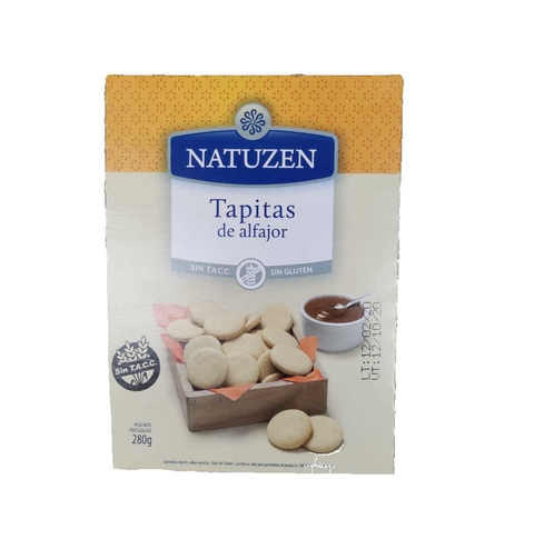 Tapitas De Alfajor - 280 Gr - Natuzen