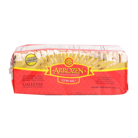Galletitas con Sal Arrozen cuadradas - comprar online