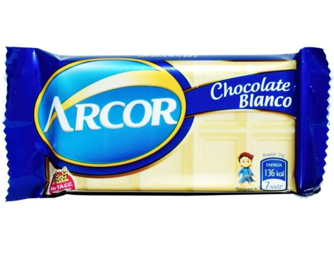 Chocolate Blanco - 25Gr - Arcor